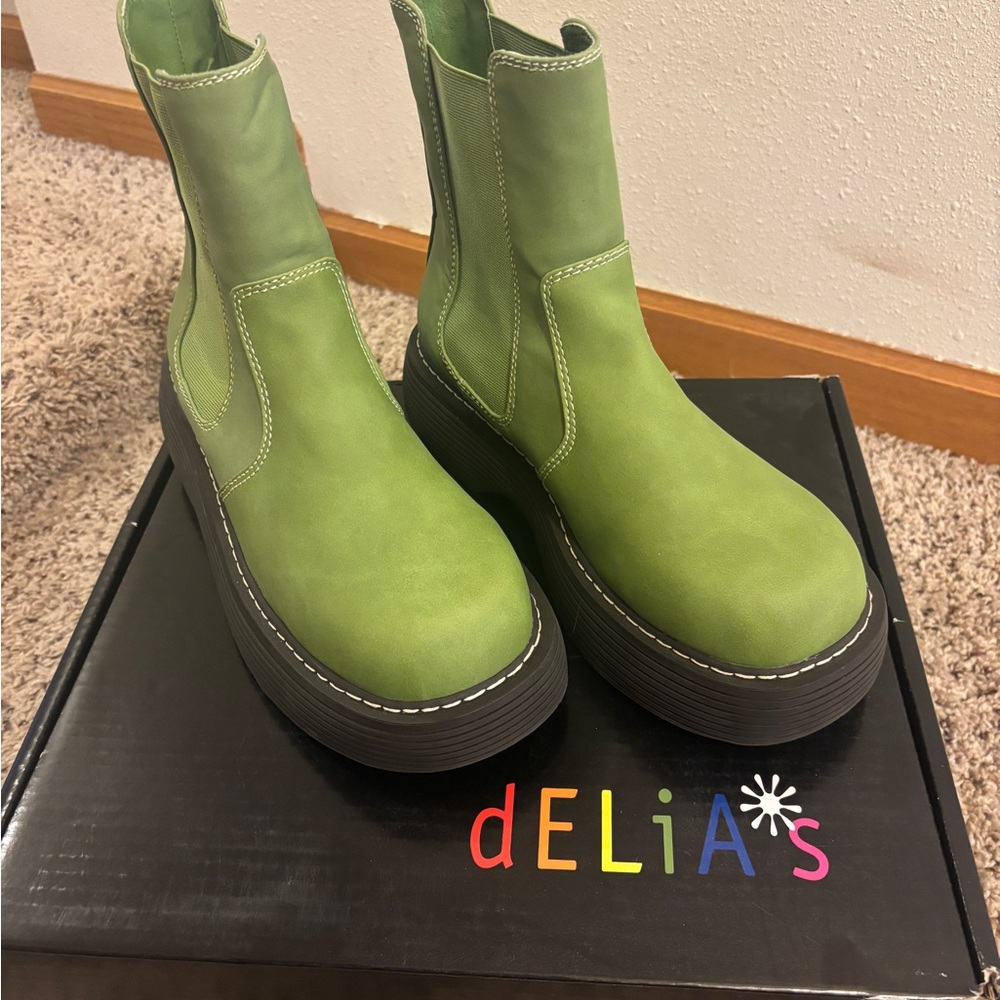 dELiA*s Atomic Rebellion Chelsea Boots